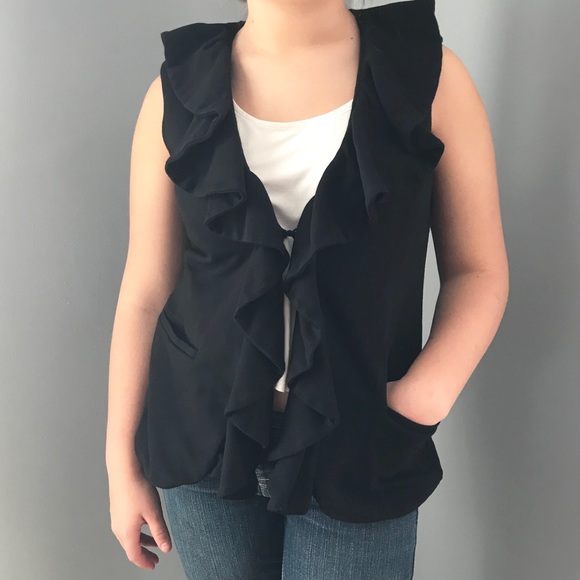 Alice Olivia Ruffle Vest | Poshmark